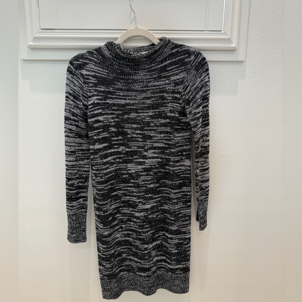Cotton Emporium Black and White Knit Dress